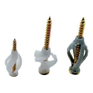 加长四面体膨胀胶塞膨胀螺丝电视挂架浴室柜轻质墙砖卫浴墙塞国标