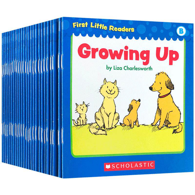 送音频英文原版学乐小读者英语分级阅读系列25册First Little Readers Level B启蒙读物套装(指导型阅读等级B) 儿童绘本3-6岁亲子