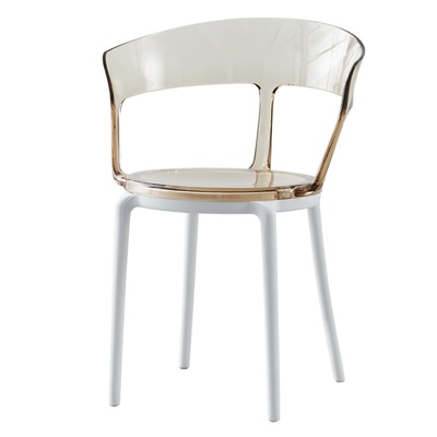 透明加厚咖啡厅休闲风创意餐椅