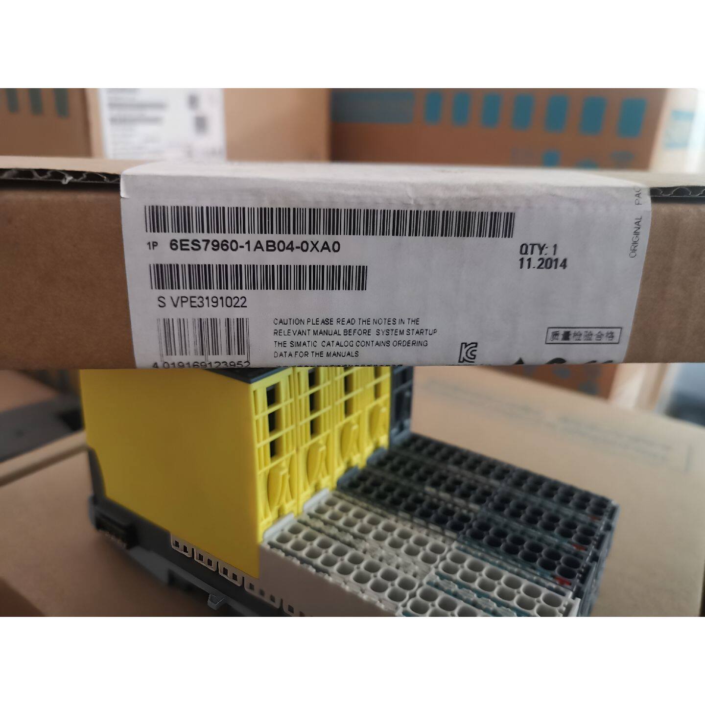 议价西门子6ES7960-1AB04-0XA0全新原装-400PLC模块6ES79601AB040