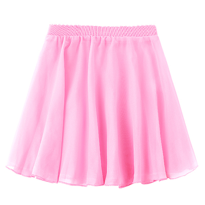 儿童舞蹈服女童练功服围裙雪纺