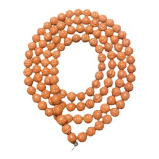 精品1.0凤眼菩提108颗猴头核桃雕刻五星上将佛珠文玩脖挂项链手串