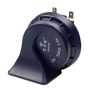 汽车喇叭蜗牛超响高低双音鸣笛电12v24V防水通用改装