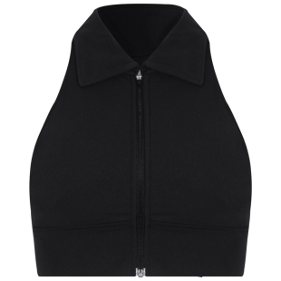 RESHAPE/重塑之路 中强度翻领瑜伽健身拉链背心式运动内衣Collar