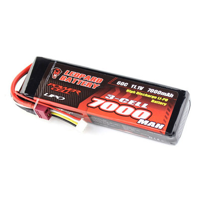 豹牌7000MAH3S大C锂电池