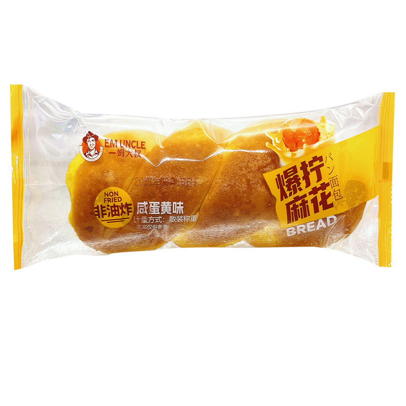 一姆大叔非油炸软麻花面包早餐