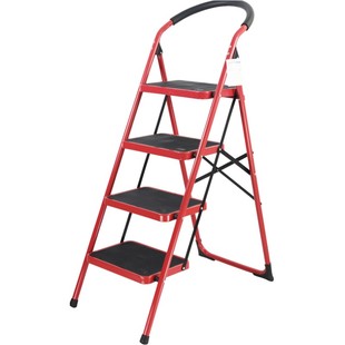 出口奥鹏安全二两三四五步折叠人字梯子家用梯室内梯凳小楼梯加厚