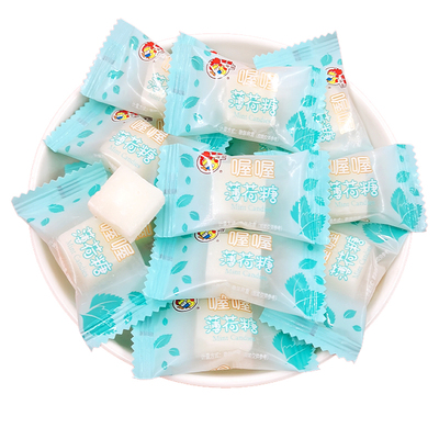 喔喔薄荷糖清凉水果白桃味招待糖