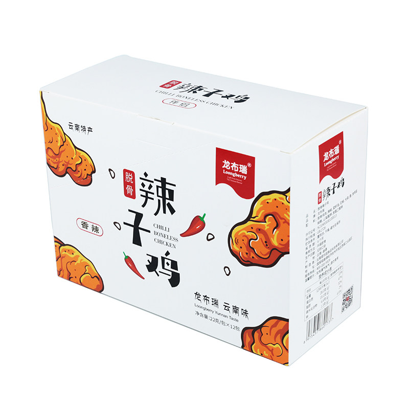 龙布瑞脱骨辣子鸡独立装休闲零食