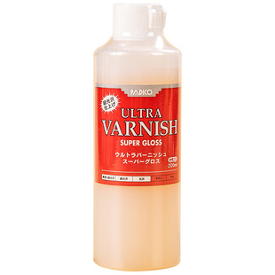 日本帕蒂格亮油PADICO黏土保护剂防水釉感石塑粘土上光油哑光油