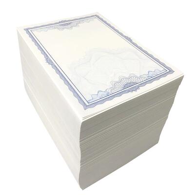 收藏证书合格证水印纸防伪可打印