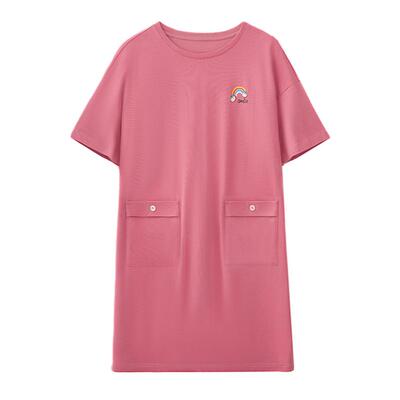 纯棉红豆睡裙凉感舒适可外穿