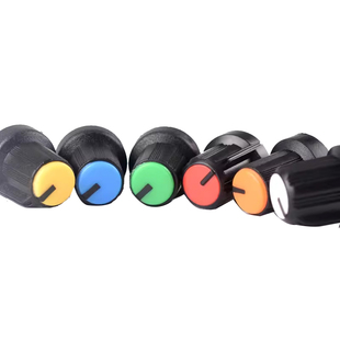 AG1系列电位器旋钮 可调电阻帽子 红橙黄绿蓝白色 多色可选