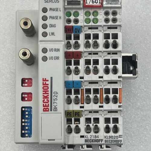 Beckhoff BK7520 SERCOS Coupler with KL2184 Digital Output KL