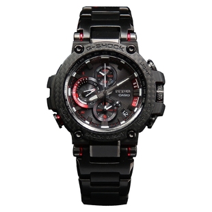 卡西欧50周年限定 GSHOCK彩虹盘极光蓝牙电波手表男 MTG-B3000