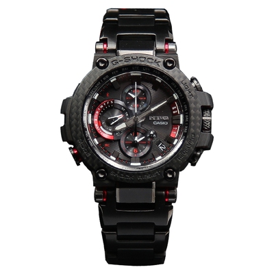 卡西欧50周年限定 GSHOCK彩虹盘极光蓝牙电波手表男 MTG-B3000