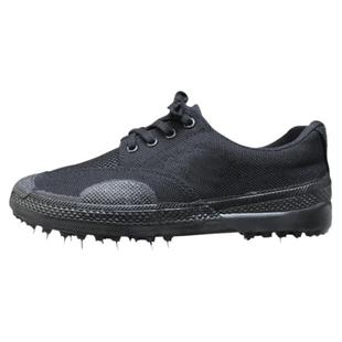 解放鞋夏季网面鞋防滑黑色帆布工地鞋男女耐磨劳保胶鞋透气工作鞋