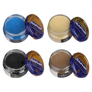 莎菲雅彩皮护理霜进口红鞋油包邮真皮红色白色鞋油包包补色白修复