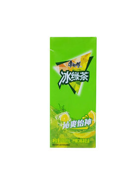 康师傅250ml纸盒装劲凉冰绿茶
