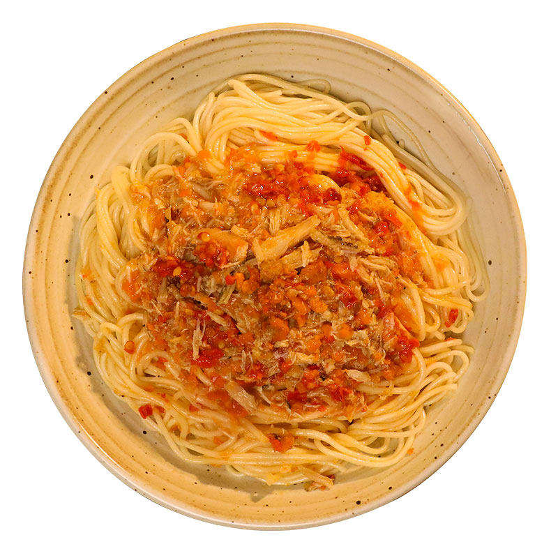 不等 鲜浓蟹黄面正宗大闸蟹肉拌面浓郁酱包方便拉面食品速食官方