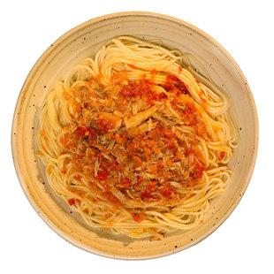 【不等】鲜浓蟹黄面正宗官方大闸蟹肉拌面浓郁蟹黄酱包方便速食