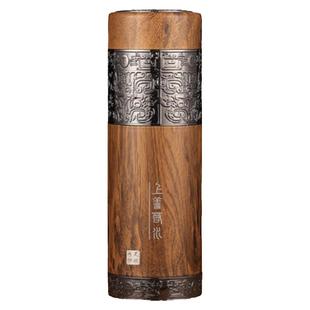 银杯子999纯银保健杯养生足银内胆雪花银银水杯保温杯银茶杯高档