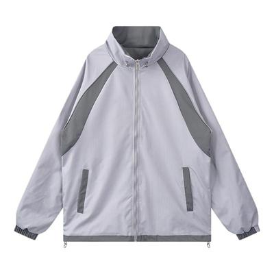 HEA 风衣外套双面两穿夹克外套户外休闲国潮醒狮早春防风保暖外套