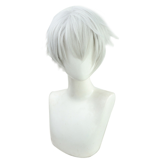 【自由人】Youtuber彩虹社Gamers 葛叶cos假发银灰色现货打毛顶