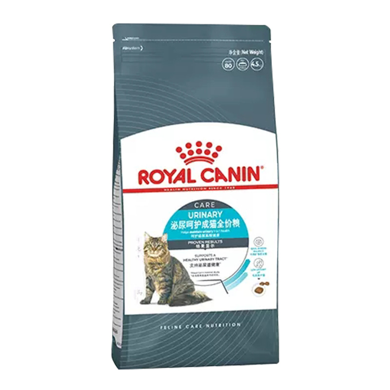 皇家泌尿呵护猫粮降低结晶风险