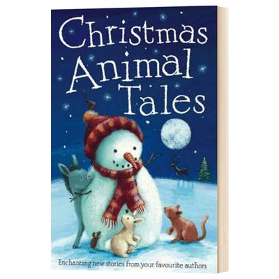 英文原版 Christmas Animal Tales Animal Anthologies 动物选集系列 圣诞节动物故事 英文版儿童图书