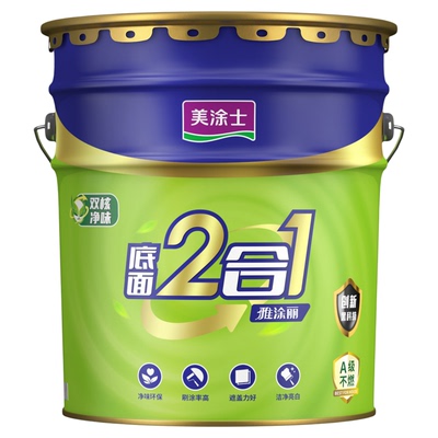 美涂士内墙乳胶漆底面二合一