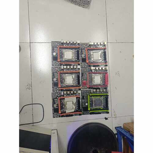 溢价-x99d4主板品成色还可以有点使用痕迹