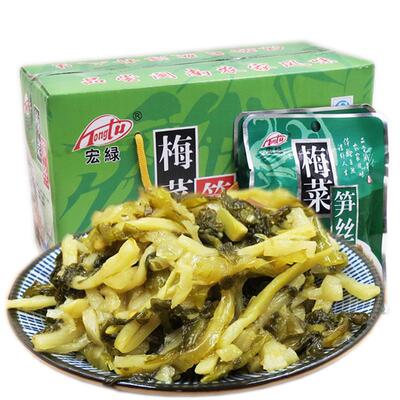 宏绿混搭30袋开味小包装梅菜笋丝
