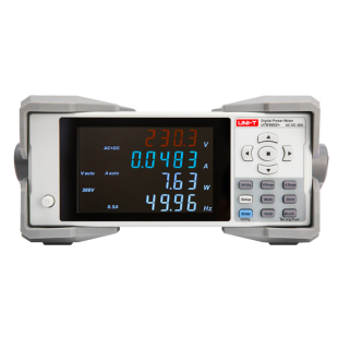 优利德UTE9802+数字功率计智能电参数测量仪电压电流电参数测试仪