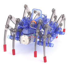 手工小制作diy蜘蛛机器人发明玩具1