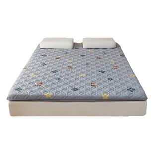 紫罗兰藤席双面床垫软垫宿舍单人租房专用凉席睡垫冬夏两用海绵垫