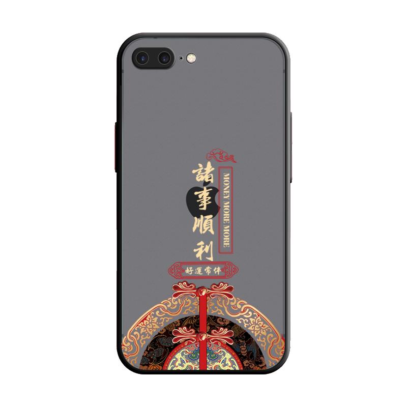 苹果7plus软胶中国风保护壳