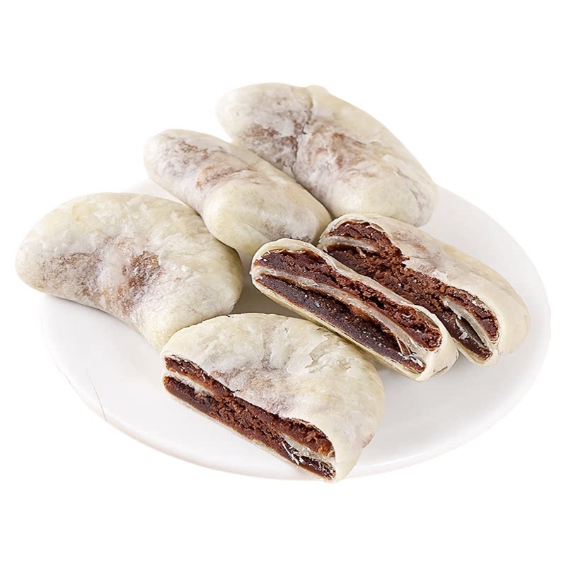 月牙枣泥酥健康轻食办公室传统糕点中式点心枣花酥零食特产