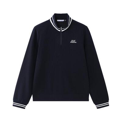 ELLEActive半拉链套头立领卫衣