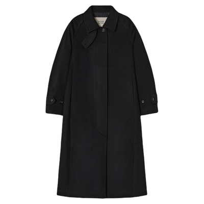 巴尔玛卡安宽松毛呢外套