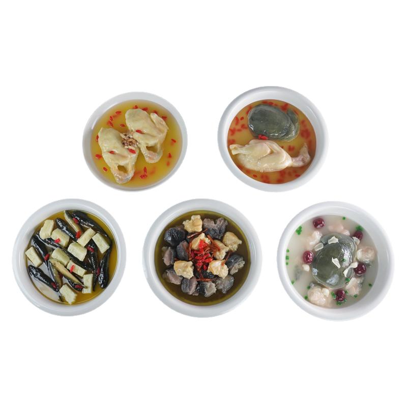 仿真鸡汤模型假食物药膳月子餐