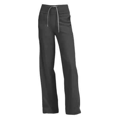 lulu同款瑜伽直筒长裤抽绳高腰垂感宽松窄阔腿裤女throwbackstill