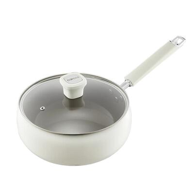 卡罗特钛陶瓷大肚锅不粘锅炒锅家用不沾平底炒菜锅燃气电磁炉专用