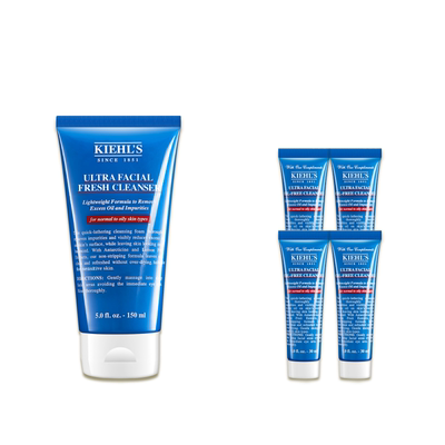 [直播间限时立减]科颜氏高保湿清爽泡沫洁面乳洗面奶男士控油正品