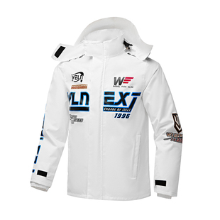 知周摩托车骑行雨衣分体式防暴雨套装男款机车服外卖骑手专用防水