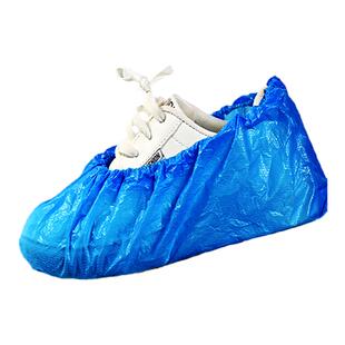 宝宝鞋套一次性加厚耐磨防水防滑防尘防泥学生机房微机课塑料脚套