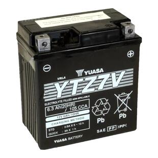 雅马哈NVX155 AEROX NMAX 150 125汤浅摩托车电瓶YTZ7V GTZ7V电池