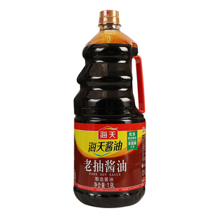 正宗海天老抽生抽酱油1900ml*2大桶装组合家用厨房炒菜烹饪调味品