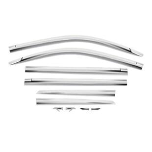 大众威然晴雨挡铂金款遮雨挡汽车改装专用挡雨条雨板威然车窗雨眉