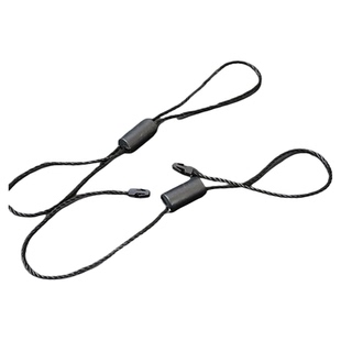 圆柱吊牌绳双插蜡绳吊牌线高档吊粒手穿绳通用商标绳标签挂绳吊扣